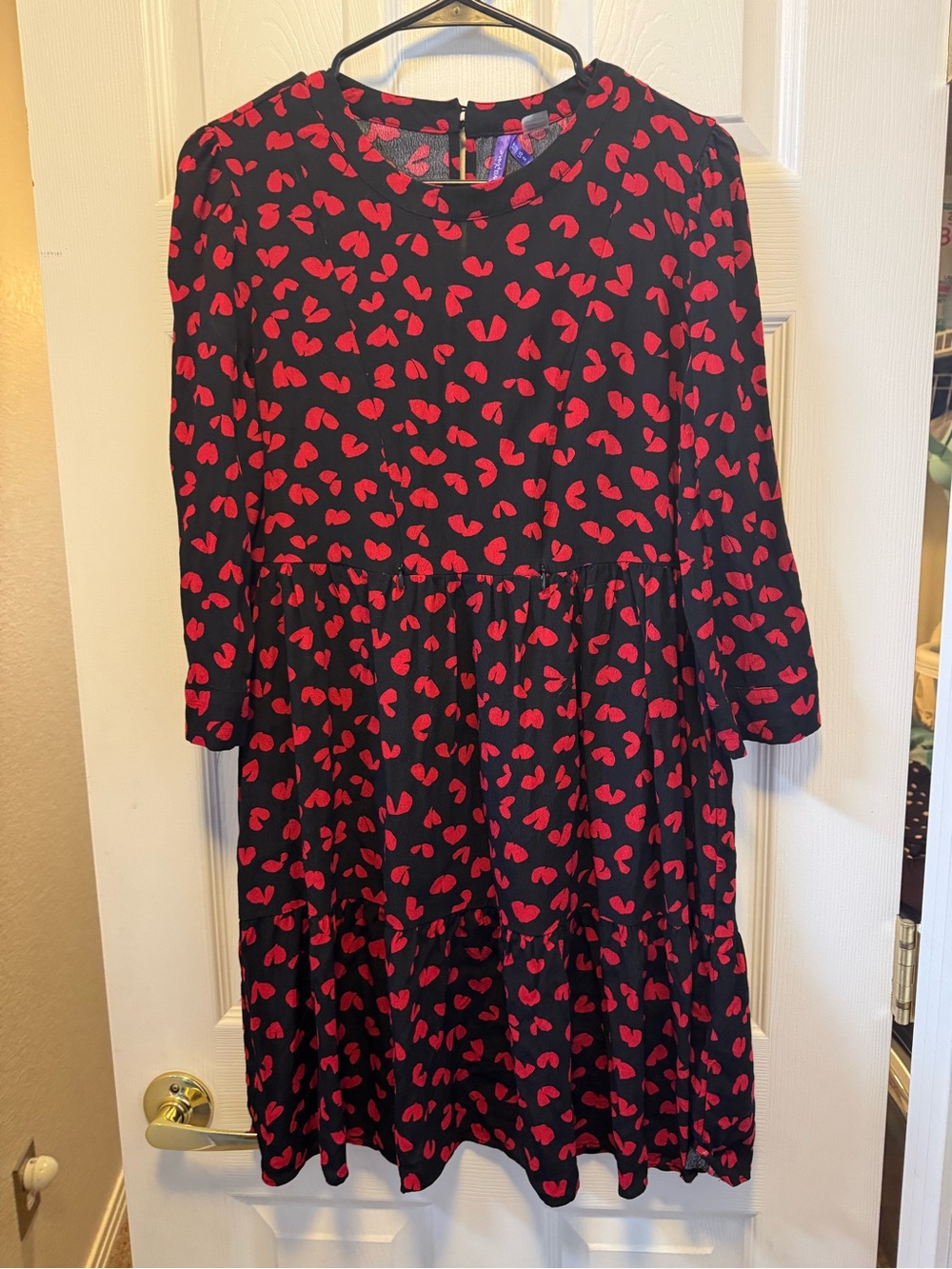 Seraphine Gita Heart Print Nursing Dress